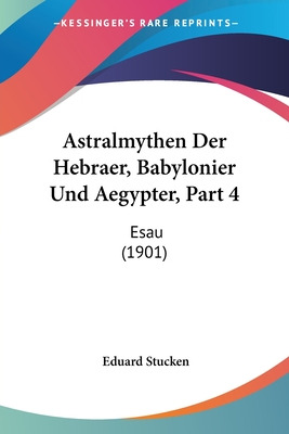 Libro Astralmythen Der Hebraer, Babylonier Und Aegypter, ...