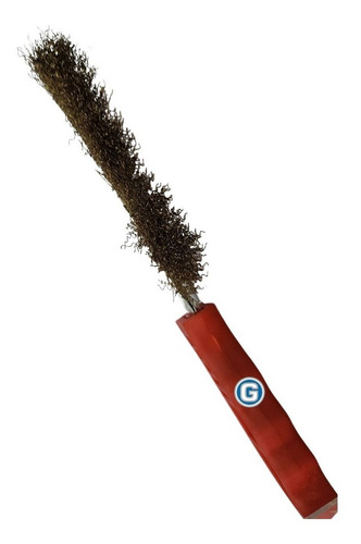 Cepillo Alambre Curvo Ondulado Con Mango Truper 11540