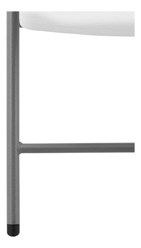 Paquete 4 Sillas Plastico Plegables Fiestas Eventos Estructura De La Silla Gris Oscuro Asiento Blanco