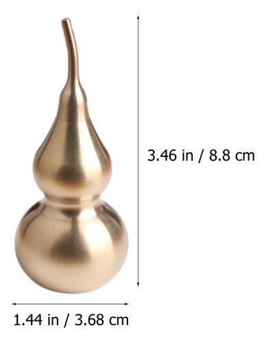 Decoración De Calabaza De Cobre, Elegante, Creativa, Artesan