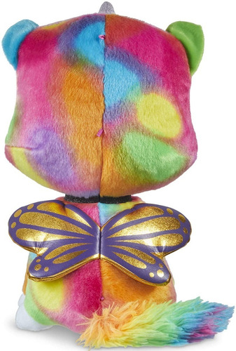 Fabuloso brinquedo de pelúcia Felicity Rainbow Unicorn de 14 polegadas