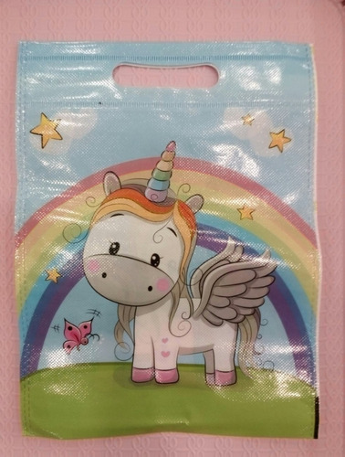 Bolsas Unicornio Para Cotillones Regalos Detalles. X 2 Unid.