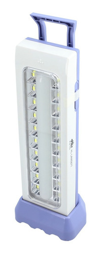 Lampara Linterna De Emergencia Recargable Luz Led Blanca Reflector /e