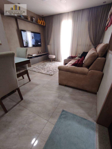 Apartamento Com 3 Dormitórios À Venda, 73 M² Por R$ 470.000,00 - Vila Rubens - Mogi Das Cruzes/sp - Ap1083