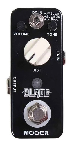 Pedal De Guitarra Mooer Blade Metal Distorsión Oferta!