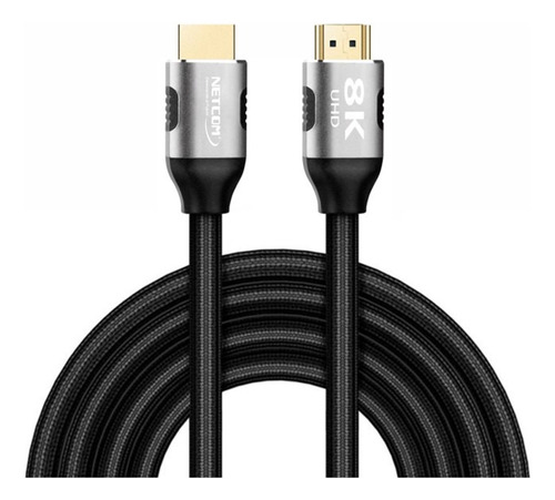 Cable Hdmi Netcom Uhd 8k V2.1 De 10 Metros