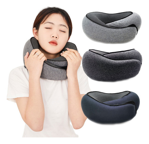 Z Almohada Inflable De Viaje, Cojín De Cuello Portátil For