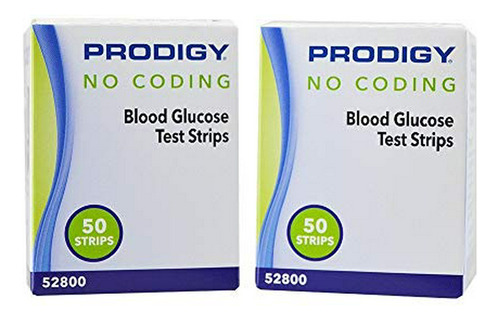 Prodigy Autocode Test Strips 100 Count.