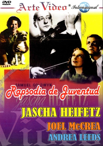 Imagen 1 de 1 de Jascha Heifetz-rapsodia De Juventud-ingles Subt. Castellano