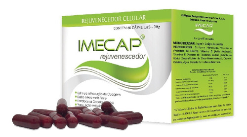 Imecap Rejuvenescedor Com 60 Cápsulas Original