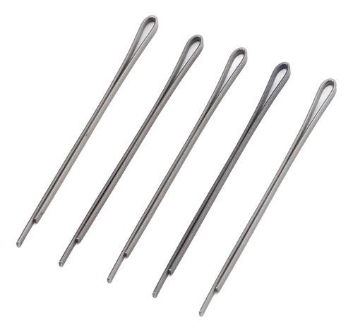 Pinzas De Pelo Planas Para Mujer, De Aleación, Reutilizables