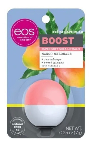 Eos Lip Balm Protector Labial Original Boost Mango Melonade