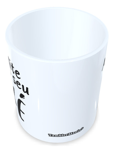 Caneca Frase Religiosa Ubanda Acredite No Seu Axé Cor Branco