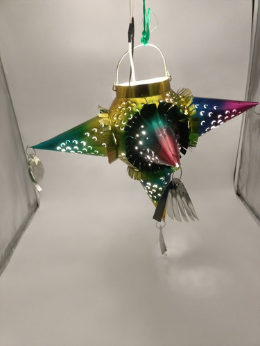 Juego De 3 Piñatas De Hojalata 30-40-50 Cm