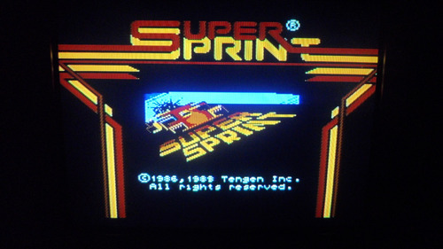 Cartucho De Nintendo Nes, Super Sprint Original (Usado)