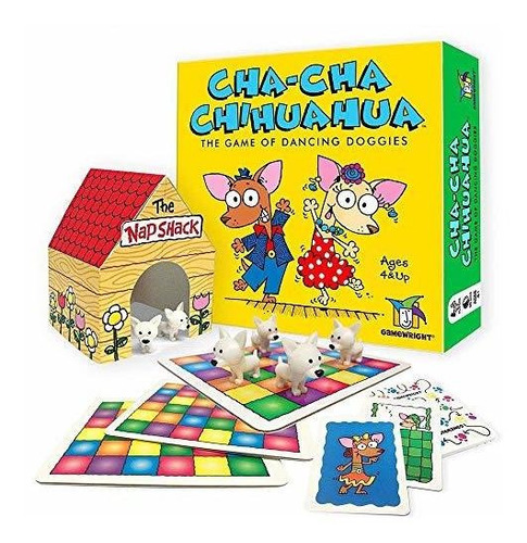 Gamewright Cha-cha Chihuahua El Juego De Baile Perritos.