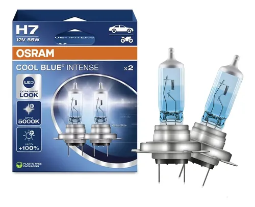 Lâmpada Farol Baixo Peugeot 308 11/19 Cool Blue Intense H7 | Frete