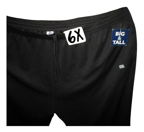 Pantalon Pants Deportivo Negro De Hombre Talla 6x Russell