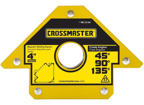 Escuadra Magnetica Para Soldar 4 23 Kg Crossmaster 9932264 