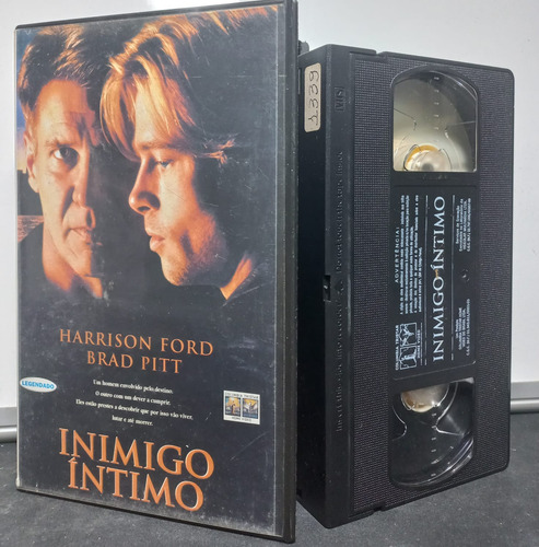 Vhs Inimigo Íntimo - Alan J. Pakula/harrison Ford- Brad Pitt (Usado)