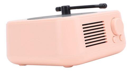 Altavoz Rosa Estilo Tocadiscos Retro Vintage Portátil