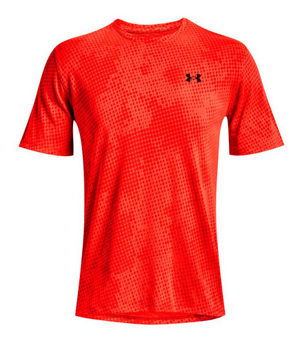 Camiseta Under Armour Training Vent Jacquard-naranja