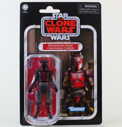 Super Commando Captain Clone Wars The Vintage Collection (Usado)