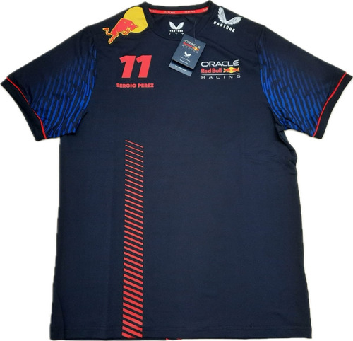 Red Bull Racing Playera Checo Pérez 100 % Original 