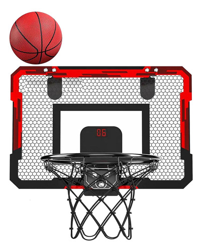 Mini Juego De Aro De Baloncesto, Juego De Puerta, Rojo