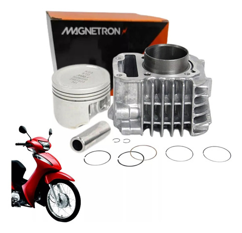 Kit Motor Biz 110i E Pop 110i Cor Prateado