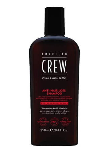 Shampoo Anticaida American Crew Anti-hair Loss 250ml
