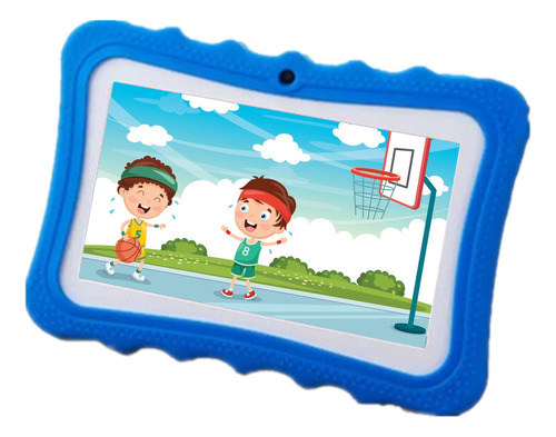 Tablet Educational Para 7 Niños Pequeños Que Aprenden Cuatro