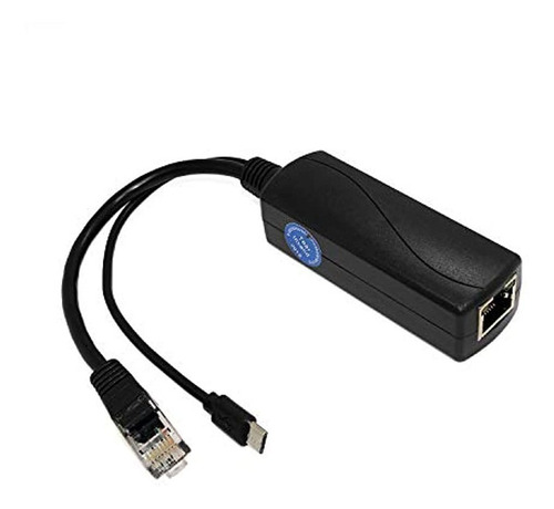 Splitter Gigabit Micro Usb Poe 5v 2.4a Salida, Ieee 802.3af