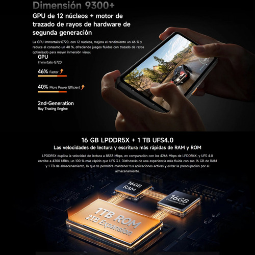 Ulefone Armor 28 Ultra Con Gpu Immortalis-g720 De 12 Núcleos