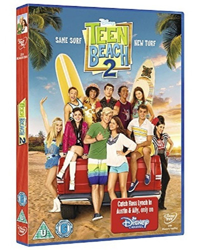 Teen Beach 2 Pelicula Dvd Original Nueva Sellada