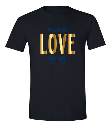 Jersey Playera Fútbol Pumas Unam Hombre Love