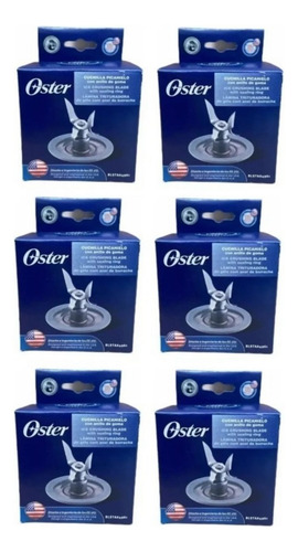 Kit De 6 Cuchillas Para Oster Original