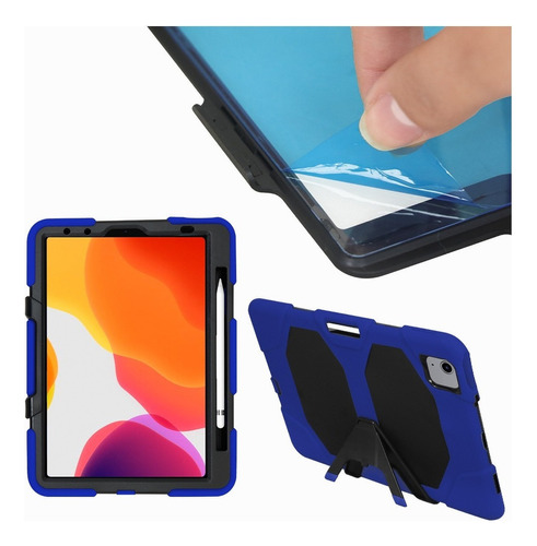 Funda Rígida Para Tablet Slim Company Ip 10.9/2020 Color Azul