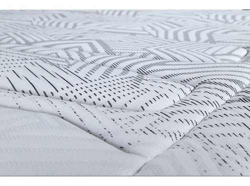 Imagen 3 de 7 de Rosen Cama Europea Tempo 2 Plazas 150 X 200 Cm Base Dividida