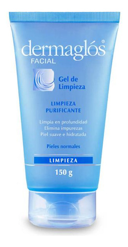 Gel De Limpieza Dermaglos Para Piel Sensible 150gr