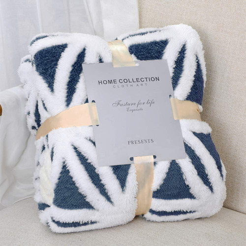 Manta De Forro Polar Lomao Sherpa, 230 X 230 Cm, Suave Y Dif