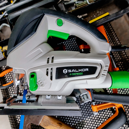 Imagen 10 de 12 de Sierra Caladora Pendular 800w 3000rpm Salkor Skp8000