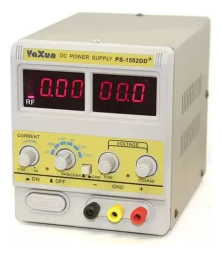Fonte Digital Assimétrica De Bancada Yaxun 1502dd+ 110v