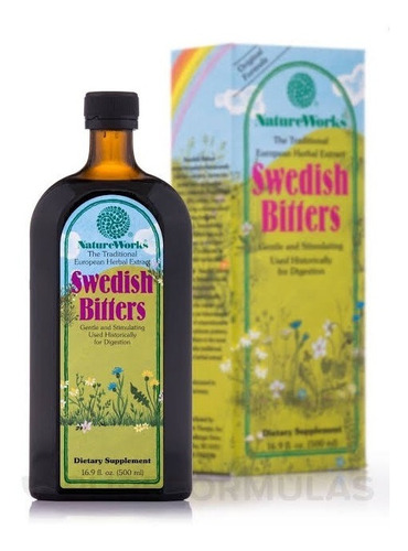 Nature Works Swedish Bitters Hierbas Suecas 500ml Se