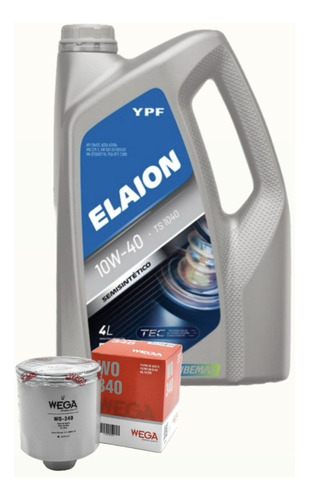 Aceite Elaion Ts1040 (ex F30) 10w40 + Filtro Vw Gol / Trend 