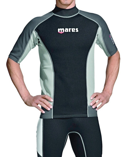 Playera Mares Lycra Manga Corta Snorkel Buceo Apnea Pesca L