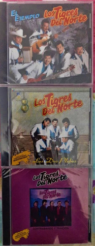 3 Cds De Los Tigres Del Norte Sellados De Fabrica