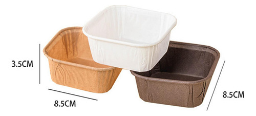 50x Moldes Para Cupcakes, Soportes Para Vasos De Papel Café