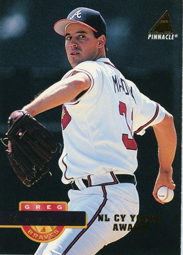 Mlb Greg Maddux - Pinnacle Cy Young 1994 # 11