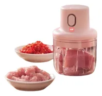 Comprar Mini Picador De Alimentos Eléctrico Ajos Fruta Verdura Carne